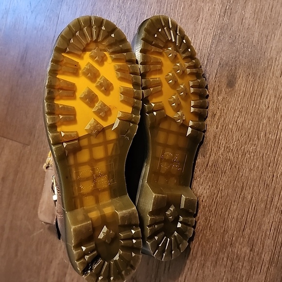 Dr Doc Martens Hilda Military Combat Boot Air Wair Moto Ladies Womens 10 NWOT - Picture 4 of 11